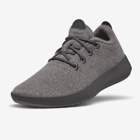 ALLBIRDS Men’s Peppercorn (Dark Grey Sole) Wool Runner Mizzle - Picture 3 of 8